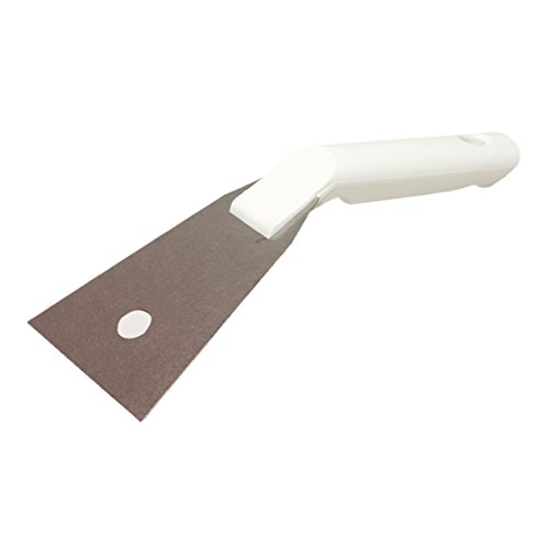 neoLab Edelstahl Handschaber mit Polypropylen Handhaben, Weiß neoLab Edelstahl Handschaber mit Polypropylen Handhaben, Weiß von neoLab