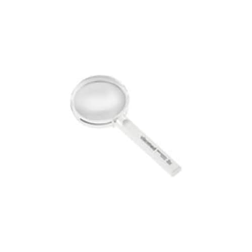 neoLab Vergrößerungsglas, Polykarbonat/Glas, Weiß, 6.0 Dptr, 2.5x, 80mm Linsendurchmesser von neoLab
