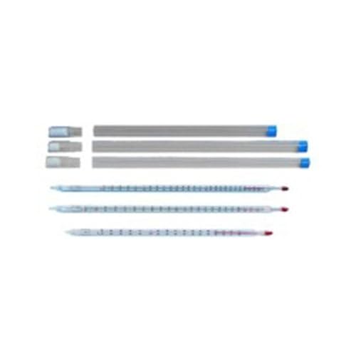 neoLab 2-9803 Thermometer ohne Quecksilber, -10 Grad bis +250 Grad C, 30 cm lang, blaue Füllung von neoLab