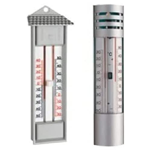 neoLab 2-9817 Maxima-Minima-Thermometer, Alu-Gehäuse, -30 bis +50 Grad C, quecksilberfrei (1-er Pack) von neoLab