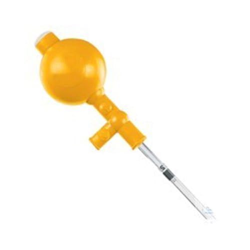 neoLab Kautschuk Sicherheits-Pipettierball Flip, Rot von neoLab