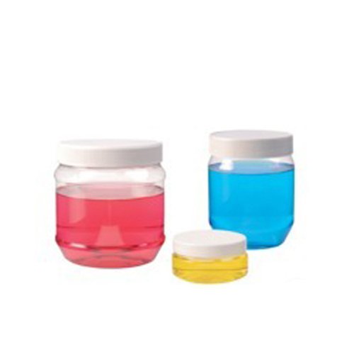 neoLab PET-Weithalsflaschen, Transparent, 250mL, 10 Stück von neoLab