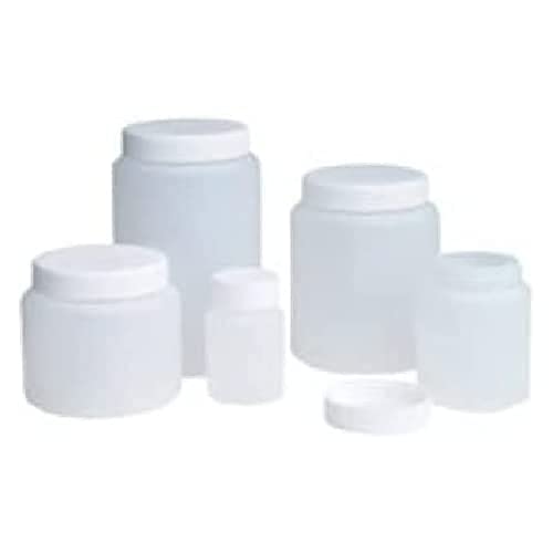 neoLab 3-2121 HDPE-Dose mit Schraubverschluss, 750 mL,Transparent (Milchig) von neoLab