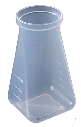MoonLab PP Drosophila-Fläschchen, Graduiert, Autoklavierbar, Klar, 177ml Kapazität, 25 Stück von neoLab