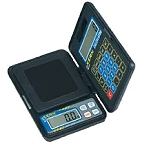 neoLab Taschenwaage mit Klappdeckel, 60g Wägebereich MAX, Ablesbarkeit 0.01g, Schwarz, 130mm Länge x 85mm Breite x 25mm Höhe von neoLab