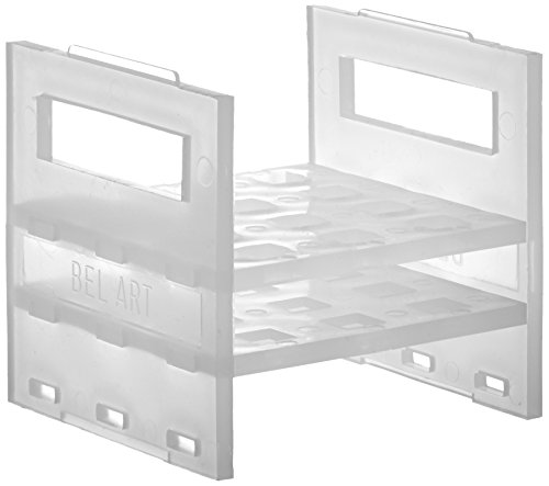neoLab Polypropylen Gestell für 10mm Küvetten, 3 x 4 Plätze, Modell A, Weiß, 117mm Länge x 108mm Breite x 111mm Höhe neoLab Polypropylen Gestell für 10mm Küvetten, 3 x 4 Plätze, Modell A, Weiß, 117mm Länge x 108mm Breite x 111mm Höhe von neoLab