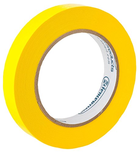 neoLab Acrylat Klebeband, 12,5mm Breite, 36m Länge, Gelb von neoLab