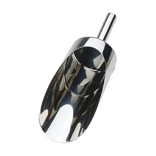 neoLab GMP V4A Edelstahl Konforme Schaufel für Pharmabereich, 1100mL Kapazität, Silber, 235mm Länge x 110mm Höhe von neoLab