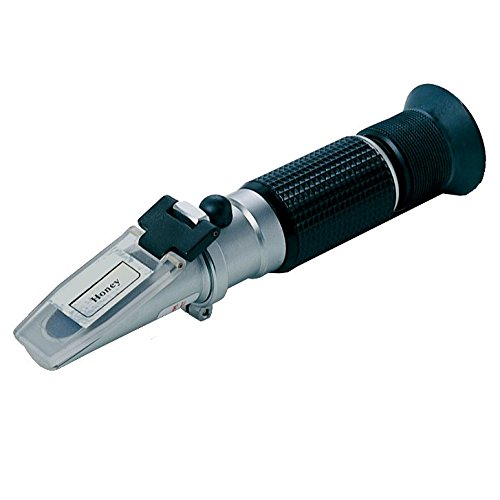 neoLab Handrefraktometer für Honig, 58-90% Brix Salinity, Grau/Schwarz von neoLab