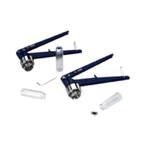 neochrom Pulverbeschichteter Stahl Verschließzange für 20mm Bördelkappen,Schwarz von neochrom