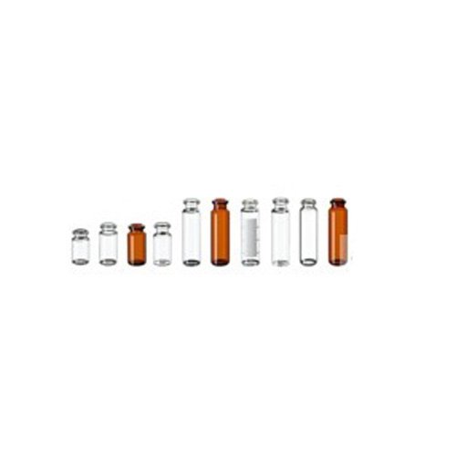 neochrom Borosilikatglas Headspace Flaschen, DIN-Rollrand, 10mL Kapazität, Klar, 46mm Höhe x 22.5mm Durchmesser, 100 Stück von neochrom