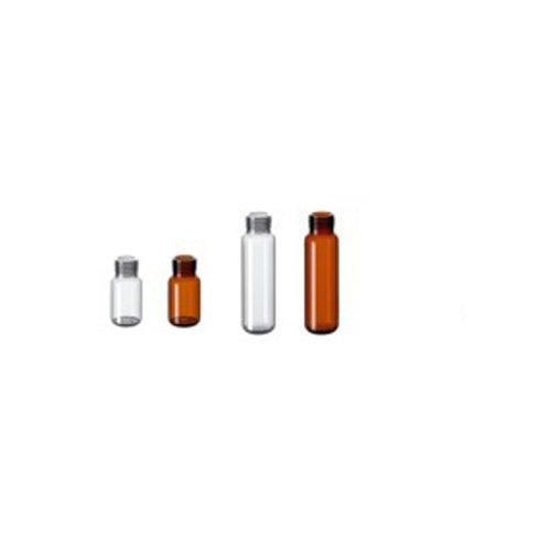 neochrom Borosilikatglas Feingewindeflaschen, 20mL Kapazität, Klar, 75.5mm Höhe x 22.5mm Durchmesser, 100 Stück von neochrom
