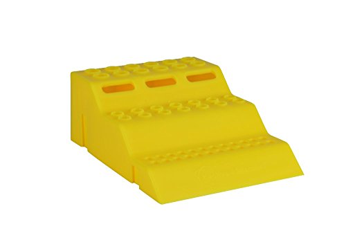 neoLab Polypropylen Kombirack für PCR-Röhrchen, 24 x 0.2mL/14 x 0.5mL/12 x 1.5/2.0mL, Gelb von neoLab