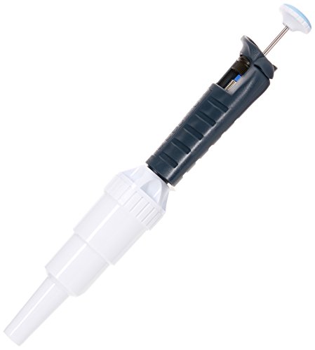 Gilson PIPETMAN G P10 Mikroliterpipette, Metall-Abwerfer, 1-10mL Kapazität, Blau von Gilson