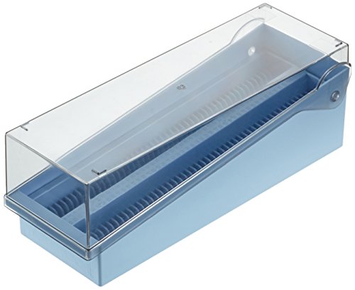 neoLabLine Polystyrol Objektträger-Magazin mit 100-200 Plätzen, Blau, 245mm x 82mm x 86mm neoLabLine Polystyrol Objektträger-Magazin mit 100-200 Plätzen, Blau, 245mm x 82mm x 86mm von neoLab
