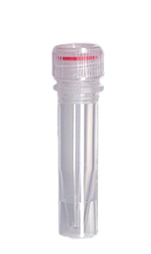 neoLab Polypropylen neoScrew-Microtubes mit Kappe, Steril, Selbststehend, Transparent, 1.5mL Kapazität, 500 Stück von neoLab