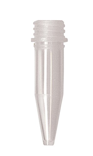 neoLab Polypropylen neoScrew-Microtubes, Gering Benetzend, Boden Konisch, Transparent, 1.5mL Kapazität, 1000 Stück von neoLab