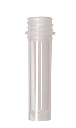 neoLab Polypropylen neoScrew-Microtubes, Gering Benetzend, Selbststehend, Transparent, 2.0mL Kapazität, 1000 Stück von neoLab