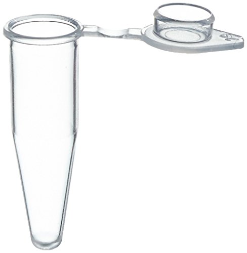 neoLab Polypropylen PCR Einzelröhrchen mit Flachem Deckel, 0.2mL Kapazität, Klar, 1000 Stück von neoLab