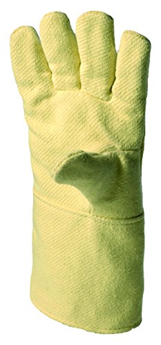 neoLab 8-4005 5-Finger-Hitzeschutzhandschuhe, Aramid, bis 350 Grad C, 36 cm lang, Paar von neoLab