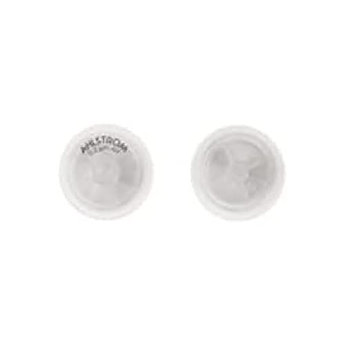 Ahlstrom ReliaPrep Polyamid/Polypropylen Spritzenvorsatzfilter, Steril, Transparent, 0.45µm Poren, 15mm Durchmesser, 50 Stück von neoLab