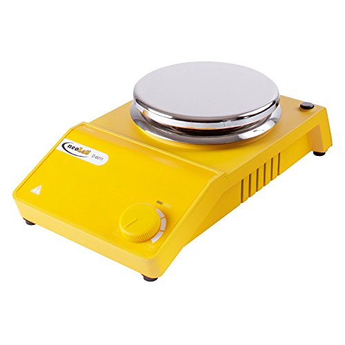 neoLabLine neoMag Magnetrührer ohne Heizung, 1500 UpM, Gelb, 10W, 230V, 280mm x 160mm x 85mm von neoLab