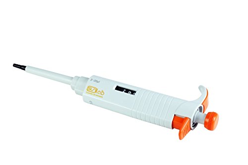 sunLab SU1703 Mikroliterpipette, Autoklavierbar, 2 µL-20 µL Kapazität von neoLab
