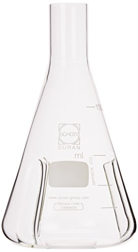 neoLab E-1118 Kulturkolben mit Schikane, 1000 mL (2-er Pack) von neoLab