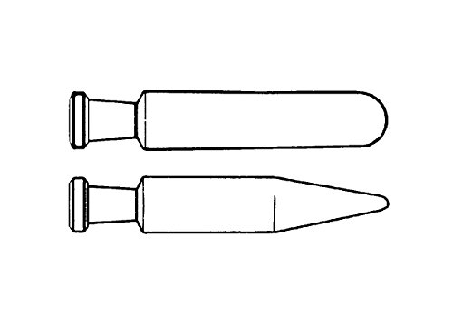 neoLab Borosilikatglas Rundbodengläser mit NS 14/23, Transparent, 160mm Länge, 16mm Durchmesser, 10 Stück von neoLab