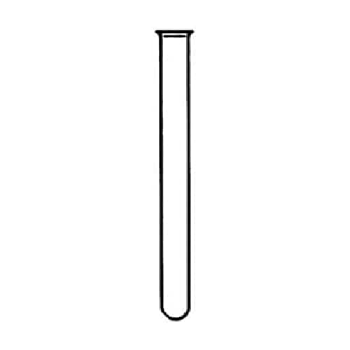 neoLab E-1470 Reagenzgläser, Fiolax-Glas, rundbodig, 8 mm Durchmesser, 70 mm lg (100-er Pack) von neoLab