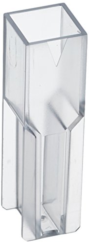 neoLab Polystyrol Einmal-Küvetten, Halbmikro, 1.5 mL-3.0 mL Kapazität, 12.5mm x 12.5mm x 45mm, 100 Stück von neoLab