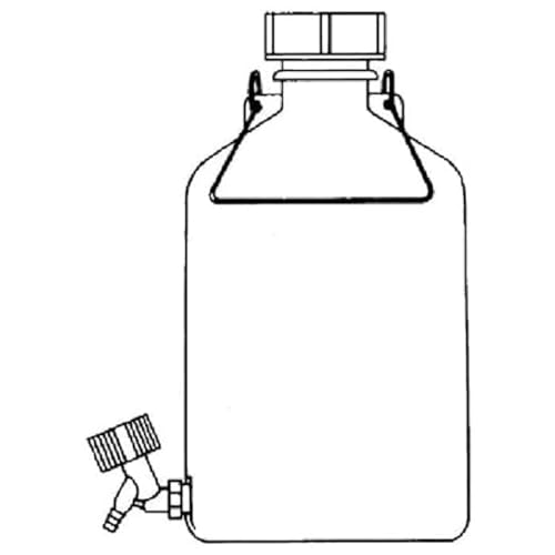 neoLab ecoLab HDPE Ablass Ballon, Transparent, 210mm Durchmesser, 10L Kapazität von neoLab