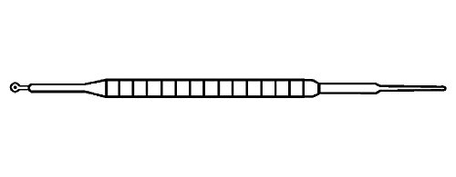 neoLab Polystyrol Einmal Impfösen, Steril, 1µL Kapazität, 200mm Länge, 1000 Stück von neoLab