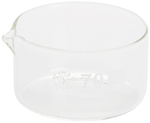 neoLab Borosilikatglas Kristallisierschalen mit Ausguss, Transparent, 40mm Höhe, 100mL Kapazität, 10 Stück von neoLab