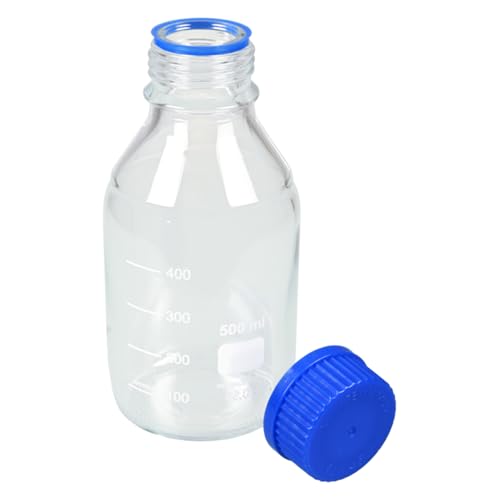 neoLab KL-0690 Probenflasche, Glas, GL45, 500ml, m.V. von neoLab