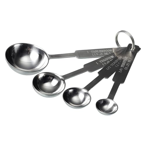 Bürkle Edelstahl Dosierlöffel Set, (4 Löffel 1.25-15 ml) von neoLab