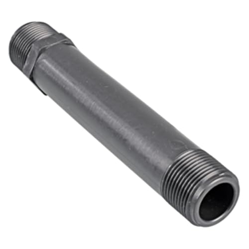 Bürkle Polypropylen Rohrverlängerung mit Außengewinde, 1/2'' Gewinde, 152mm Länge Bürkle Polypropylen Rohrverlängerung mit Außengewinde, 1/2'' Gewinde, 152mm Länge von neoLab