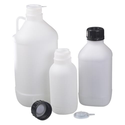 Bürkle HDPE UN-Flasche mit Originalitätsverschluss, Transparent, 2500ml Kapazität, 282mm Höhe Bürkle HDPE UN-Flasche mit Originalitätsverschluss, Transparent, 2500ml Kapazität, 282mm Höhe von neoLab