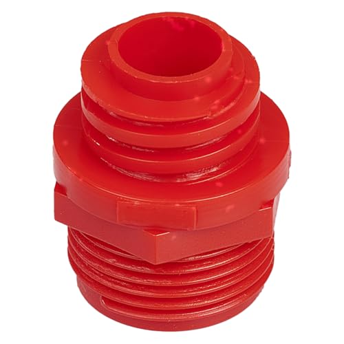 Bürkle Polypropylen Gewindeadapter mit 3/4" Zulaufgewinde, Hünersdorff Auslaufgewinde, Rot Bürkle Polypropylen Gewindeadapter mit 3/4" Zulaufgewinde, Hünersdorff Auslaufgewinde, Rot von neoLab