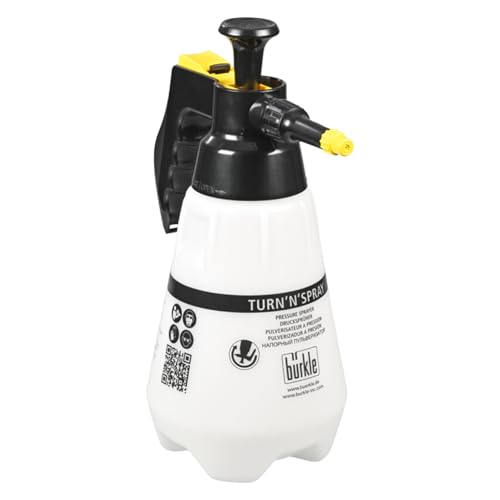 Bürkle Polypropylen Turn 'n' Spray Drucksprüher, 1500mL Kapazität, Weiß/Schwarz Bürkle Polypropylen Turn 'n' Spray Drucksprüher, 1500mL Kapazität, Weiß/Schwarz von neoLab
