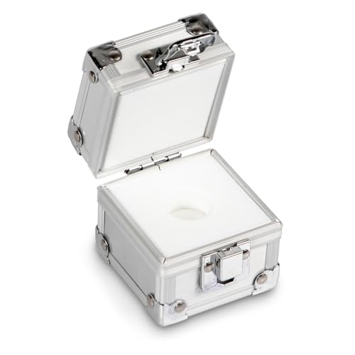 KERN Aluminium Gewichtsetui für 1mg-500mg Wicht, Aluminium für E1-M2, Bruchgram, Silber KERN Aluminium Gewichtsetui für 1mg-500mg Wicht, Aluminium für E1-M2, Bruchgram, Silber von KERN