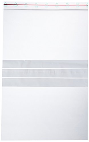 neoLab LDPE Beutel mit Beschriftungsfeld, Transparent, 300mm x 200mm, 100 Stück von neoLab