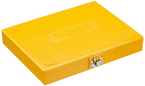 neoLab Polystyrol Objektträger-Kästen, Economy, Gelb, 210mm x 179mm x 35mm, 5 Stück von neoLab