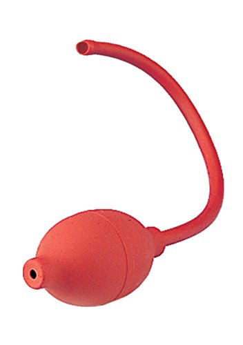 Deutsch & Neumann Polyvinylchlorid Halbgebläse mit Druckventil, Rot-Braun, Größe 3, 65ml Kapazität von neoLab
