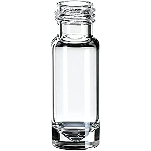 neochrom High Revovery Gewindefläschchen, Weite Öffnung, Klarglas, 2mL Kapazität, 12mm x 32mm, 100 Stück von neochrom
