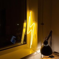 Blitz, Blitzlicht - Dekor Custom Wall Neon Schild Personalisiert Bar Interior Led Licht von neonlampochkin
