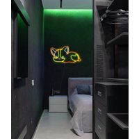 Corgis Neon Schild - Led Neon Schild, Wanddekoration, Wandschild, Lichter, Custom Sign, Gaming Logo, Bright Lights von neonlampochkin
