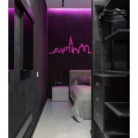 New York City Neon Schild, Led Licht, Custom Schild Für Schlafzimmer, Skyline Led von neonlampochkin
