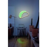 Taco Neon Schild - Taco Sogn, Light, Led, Food Café, Café Deco von neonlampochkin