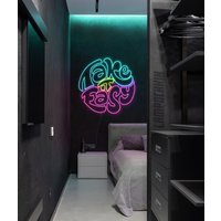 Take It Easy Leuchtreklame | Neon Schild Licht Schlafzimmer Wohndekor, Zu Hause, Leuchtreklame, Neon-Led-Bar, Neonlicht von neonlampochkin